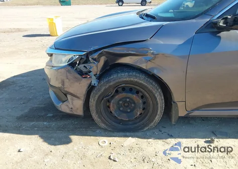 2016 Honda Civic Lx из США, поврежденный, VIN 19XFC2F56GE022084